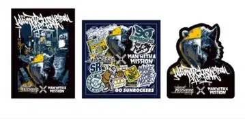 맨위즈 x 시부야 산로커즈 스티커 세트 덤 포함