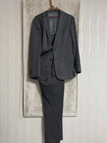 [슈트 셀렉트] 남성용 셋업 수트 그레이 캐주얼 비즈니스