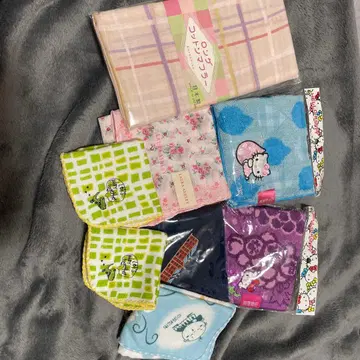 헬로키티 지역 한정 핸드 타월 등 묶음 판매