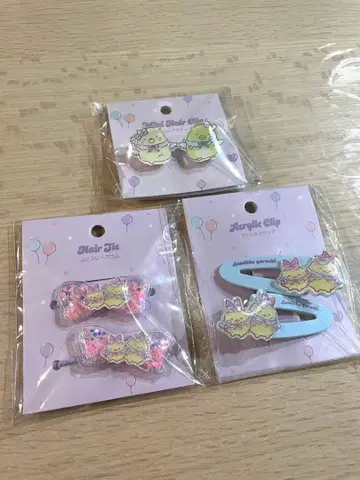 [ 미사용 새상품 ] 스미코구라시 3COINS 헤어 액세서리 3개 세트