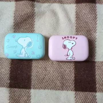 스누피 케이스 세트 파랑 핑크