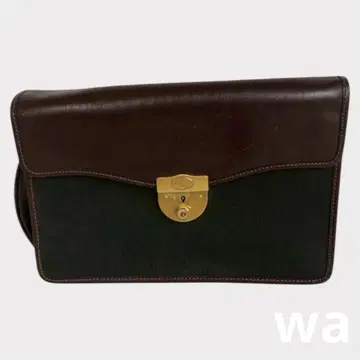 dunhill 클러치백 브라운