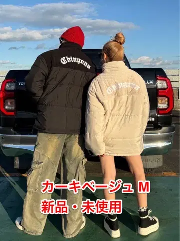 TMW 코듀로이 다운 자켓 카키 베이지 M 새상품 미사용