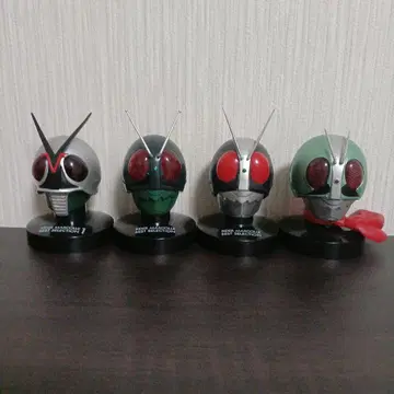 마스코레 가면라이더 4종 세트 발광 받침대 x 2 노멀 받침대 x 2