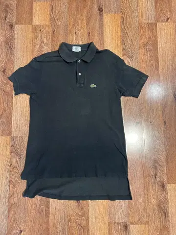 IZOD/LACOSTE 블랙 피케 셔츠