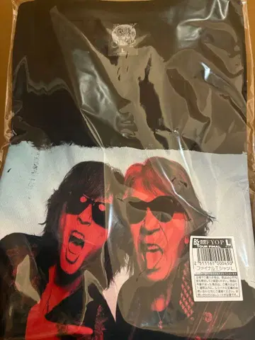 B'z FYOP LIVE-GYM 2025 파이널 셔츠 L 사이즈 새상품