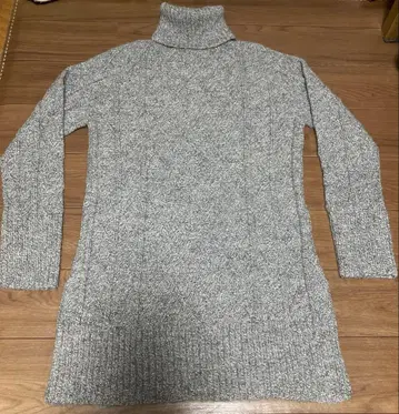 알파카 100% 스웨터 터틀넥