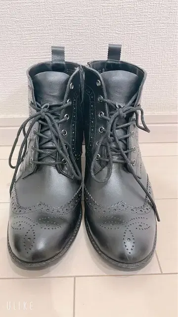 새상품급 HIMIKO 히미코 레이스업 부츠 사이즈 S