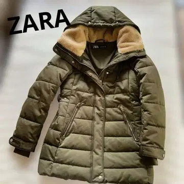 새상품급 ZARA 다운 코트 한겨울용 코트