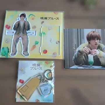 만찬 블루스 앉은 아크릴 스탠드&키링 엽서 6장 세트 마키타 아오이