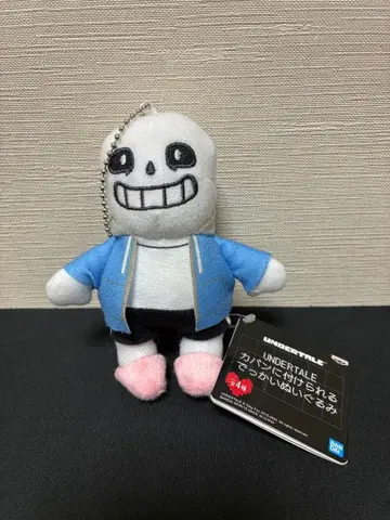 UNDERTALE 가방에 달 수 있는 빅 봉제 인형 샌즈