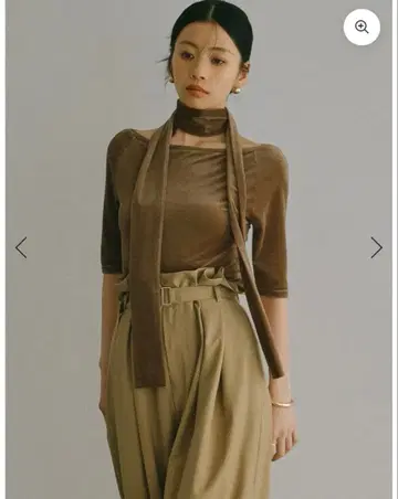 anuans 시어 벨로아 타이트 상의