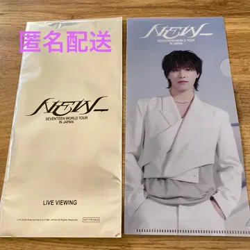 SEVENTEEN NEW_ 라이브 뷰잉 입장 특전 티켓 홀더 디노