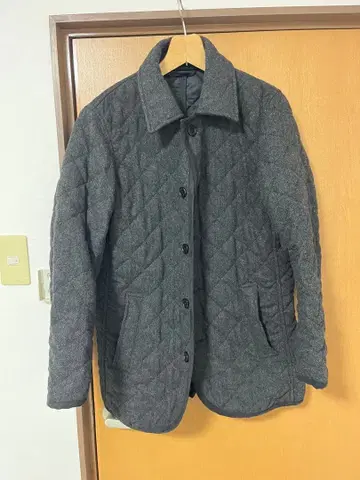 BEAMS HEART 퀼팅 자켓 다크 그레이 XL 남성용 코트