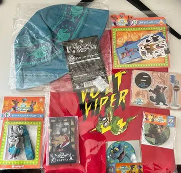 주토피아2 해피 복권 C상 E상 8종 세트 스티커 13장