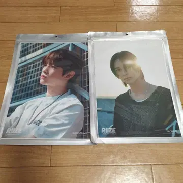 SUNGCHAN & WONBIN A4 사진 세트 RIIZE