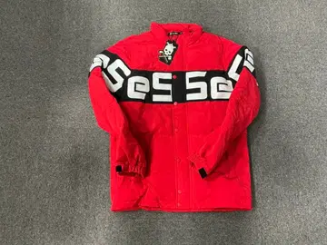 레드 로고 아우터 남성용