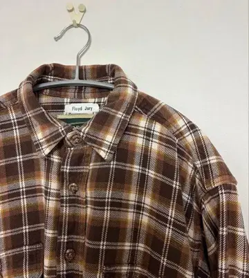 90s FIELD&STREAM 뱀 무늬 플란넬 브라운