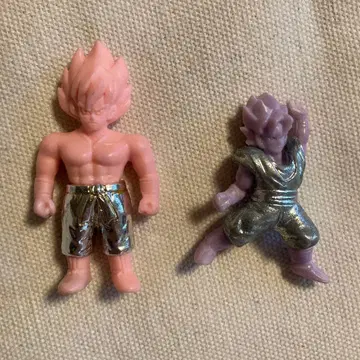 드래곤볼 지우개 메탈 크로스 업 손오공 레트로 2개 세트