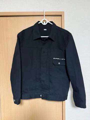 시퀄 sequel 데님 자켓 블랙