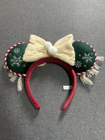 도쿄 디즈니 리조트 2025 크리스마스 머리띠