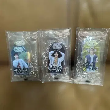 SnowMan 보쿠와 키미노모노 부적 키링 9개 세트