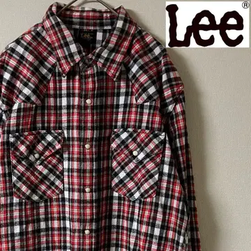 LEE (리) 웨스턴 셔츠/XL/체크