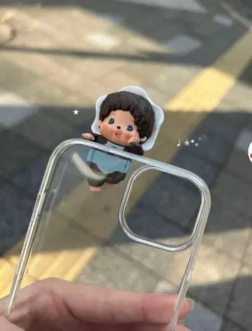 히퍼스 몽치치 파랑 Monchhichi Hipper