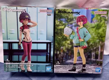 건담 GQuuuuX 아마테 유즈리하 피규어 세트