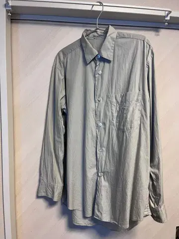 ISSEY MIYAKE MEN 그레이 긴팔 셔츠