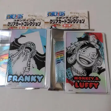 원피스 스탠딩 클리어 카드 컬렉션 루피 점프 페스타