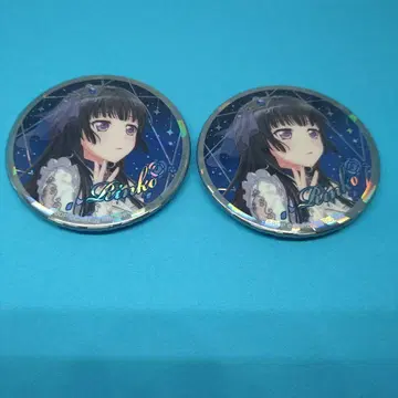 뱅드림 시로가네 린코 캔뱃지 11th LIVE 사용품