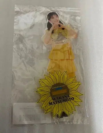 사사키 리카코 졸업 콘서트 모바가챠 마츠모토 와카나 아크릴 스탠드 SR