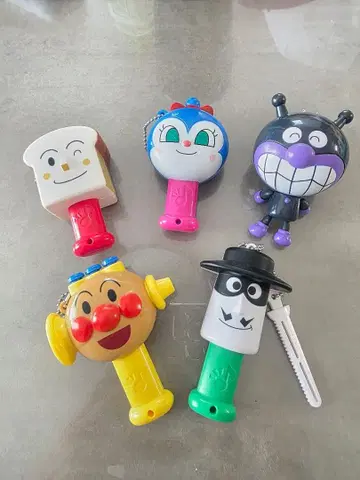 호빵맨 캡슐 토이 5개 세트