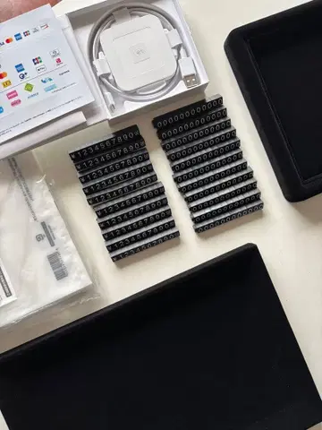 팝업 진열 세트! 스퀘어 리더 / 벨로아 트레이 / 가격표