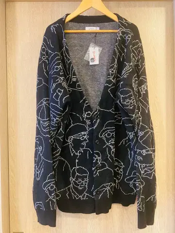 graniph 니트 가디건 나이스 미들 에이지드 맨 XL 택 포함 새상품