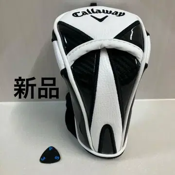 Callaway 골프 헤드커버 화이트/블랙 새상품