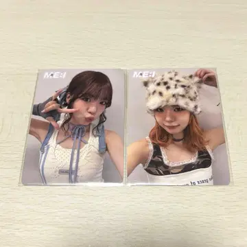 ME:I 에비하라 츠즈미 회장 한정판 CD 혜택 트레이딩 카드