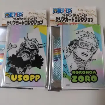 원피스 스탠딩 클리어 카드 컬렉션 조로 점프 페스타