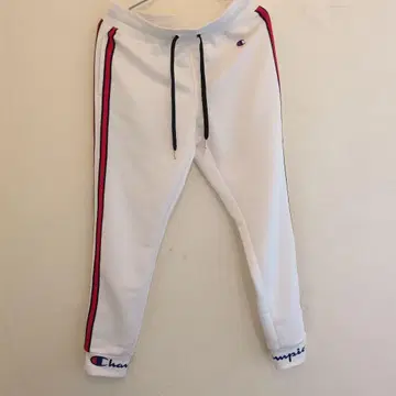 새상품급 Champion 사이드 스트라이프 조거 팬츠 M