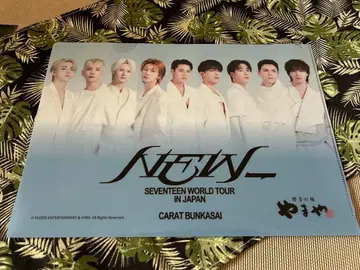 [ 새상품 미사용 ] SEVENTEEN NEW 클리어 파일