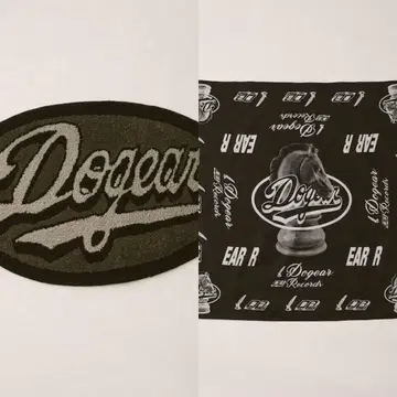 DOGEAR RECORDS 러그 반다나 세트
