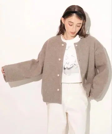 리랜드트루 노카라 자켓