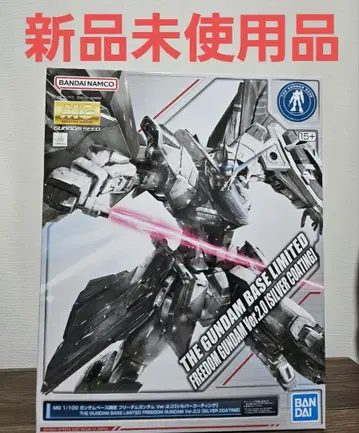 MG 1/100 프리덤 건담 Ver.2.0 실버 코팅