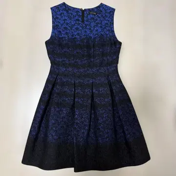 신시아 로울리 슬리브리스 무릎 기장 원피스 그라데이션