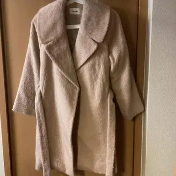 snidel 베이지 롱 코트