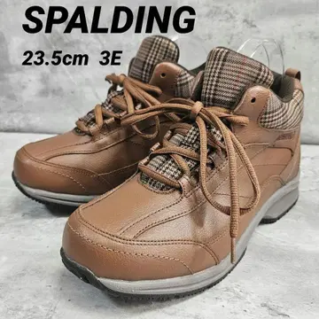 미사용 SPALDING 여성용 스니커즈 23.5cm 3E 폭넓은