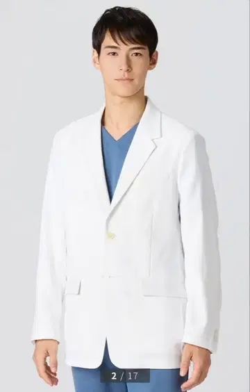 클라시코 라이트 자켓 흰 옷 XS