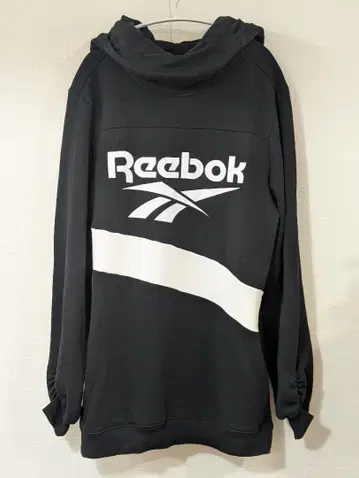 리복 후드 부착 후드티 원피스