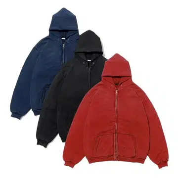 A.PRESSE 25aw 빈티지 집 스웻 후디